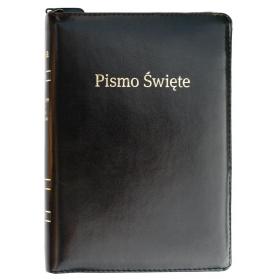 Biblia SNP (przek. literacki EIB) średnia, Skóra+Zamek+Indeksy 2025