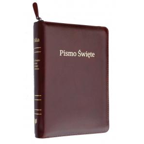 Biblia SNP (przek. literacki EIB) średnia, Skóra+Zamek+Indeksy 2025 - obrazek 2