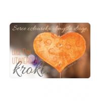 Magnes na lodówkę - Serce człowieka obmyśla