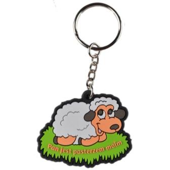 Brelok gumowy – Pan jest pasterzem moim – Owca