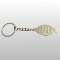 Brelok metalowy – rybka – Jezus