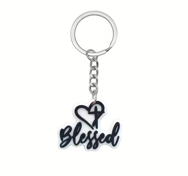 Breloczek gumowy – Blessed